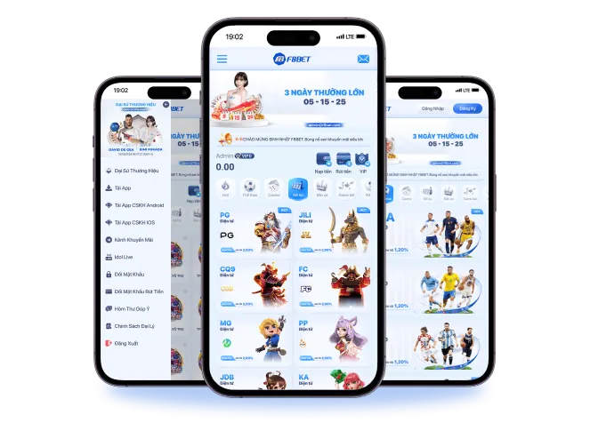 Hình ảnh ứng dụng PG888 trên điện thoại di động iOS và Android